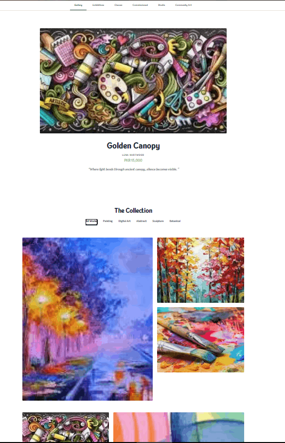 Cactus Coffee Website Section 5